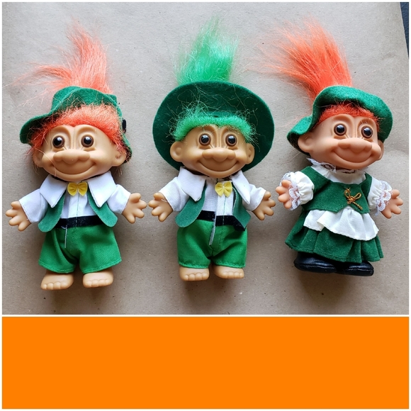 Russ Other - Set of 3 Oktoberfest Troll dolls